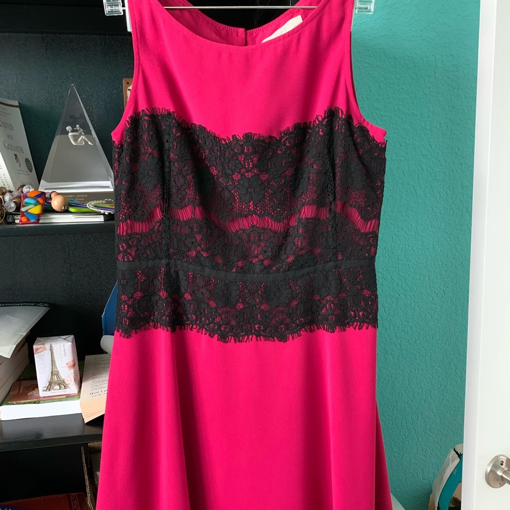 EUC Hot pink dress from LOFT